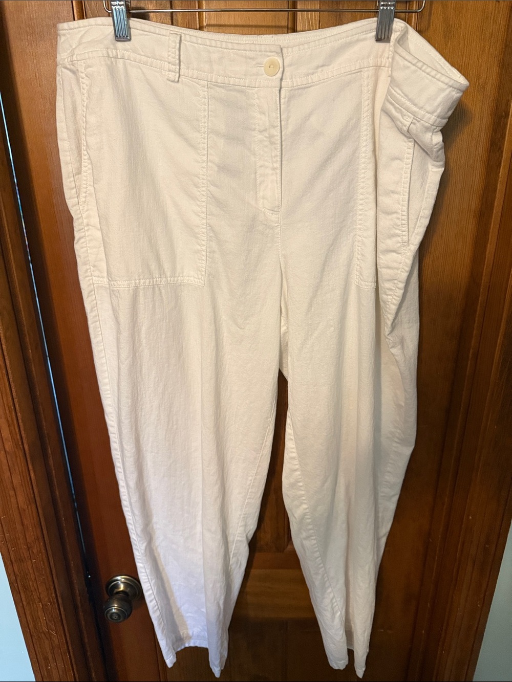 Women's Eileen Fisher XL cropped cotton Pants